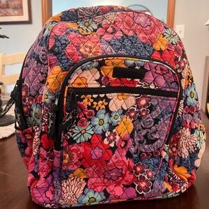 Vera Bradley Floral Quilted Backpack